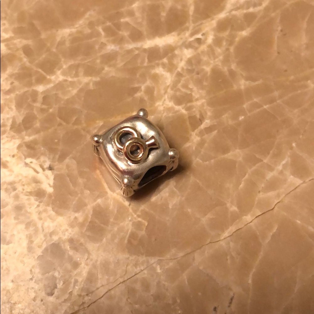 Pandora charm wedding rings